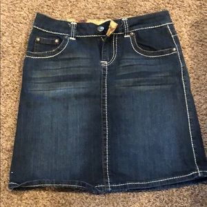 Jean skirt